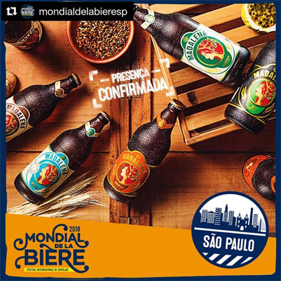 Principal evento cervejeiro Mondial de la Bière tem sua primeira edição em São Paulo madalena