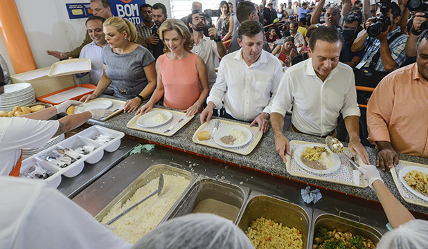 João Doria e Orlando Morando inauguram Bom Prato Dia e Noite e São Bernardo se torna referência do programa estadual