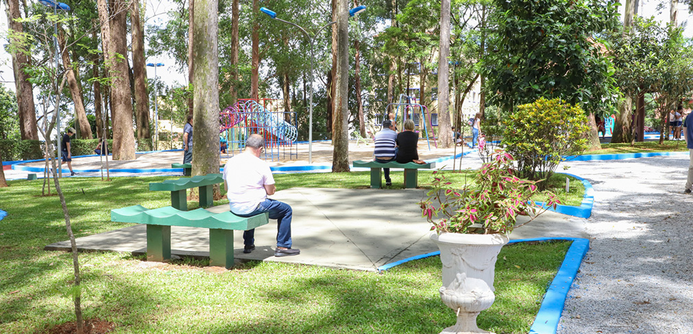 Parque José Agostinho Leal é reinaugurado com novas áreas para as famílias de São Caetano