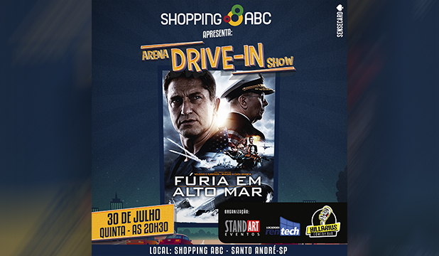 Drive in com shows e filmes no Shopping ABC2