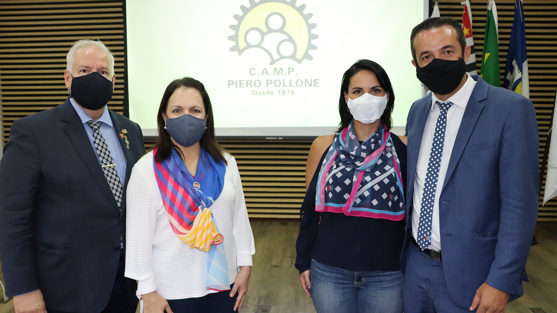 Governador do distrito elogia projetos do Rotary Santo Andre Norte