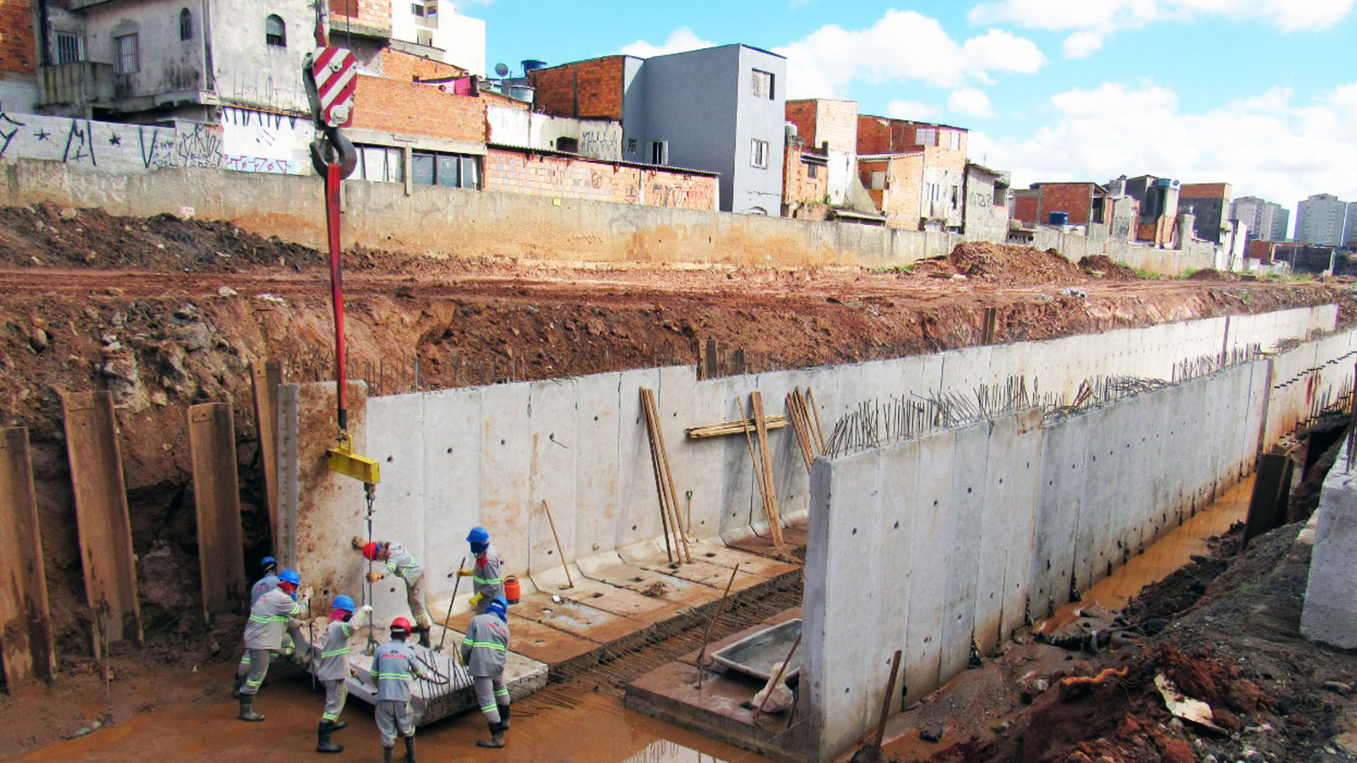 Obras do Complexo Viario Cassaquera avancam e chegam a 50 de conclusao