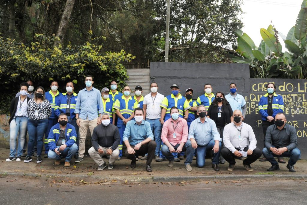 Sabesp comemora dois anos em Santo André e o abastecimento de água do Recreio da Borda do Campo