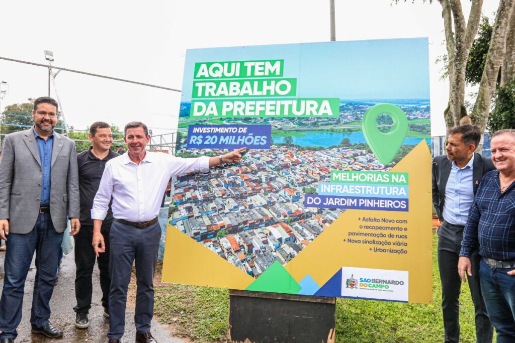 Prefeito Orlando Morando Anuncia Obras De Infraestrutura No Pinheirinho