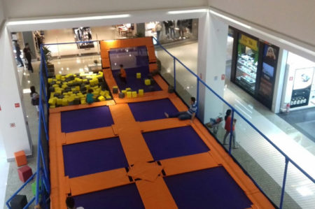 Atrium Shopping reúne atrações divertidas e repletas de adrenalina