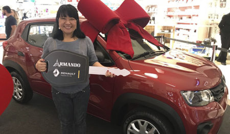 Atrium Shopping entrega carro zero km à morado de Santo André