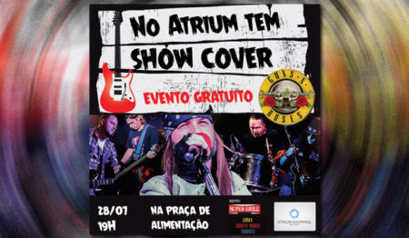 Atrium Shopping apresenta show cover da banda Guns NRoses