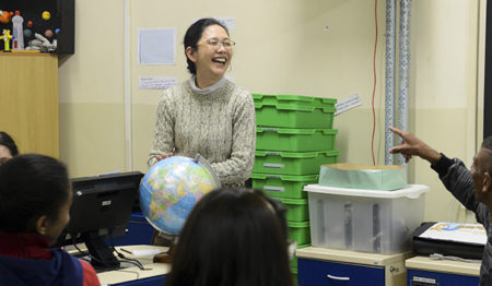 Professora da rede de São Bernardo apresenta projeto no Japão