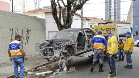 Operação Remove soluciona 90 dos casos de abandono de veículos em São Caetano