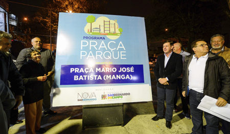 Prefeito Orlando Morando autoriza 17ª Praça Parque em São Bernardo