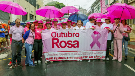 Caminhada em celebração ao Outubro Rosa será neste domingo em São Caetano do Sul