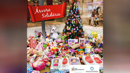 Atrium Shopping traz a Árvore Solidária neste Natal