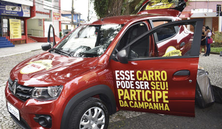 ACISA sorteia carro 0 Km no centro de Sto