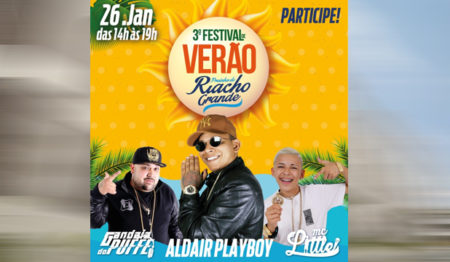 Aldair Playboy e Jeito Moleque encerram a 3ª edição do Festival de Verão do Riacho em São Bernardo