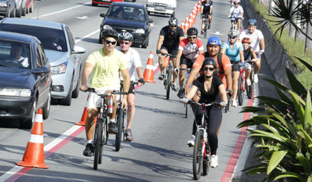 Ciclofaixa de lazer tem primeira edição do ano no próximo domingo