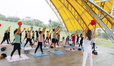 Clínica Corpo em Equilíbrio promove Vivência no Parque Central para inspirar a população a se movimentar