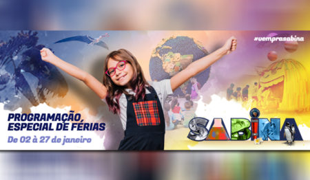 Sabina tem programação especial de férias