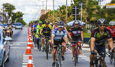 rimeiro mês da ciclofaixa de São Caetano tem ótima avaliação