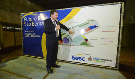 Prefeito Orlando Morando anuncia 1º Sesc em São Bernardo