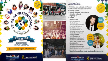 Feira da Fraternidade retorna ao calendário de Santo André neste final de semana