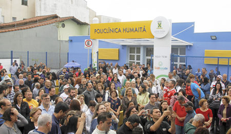 Santo André entrega Policlínica e Clínica da Família Vila Humaitá