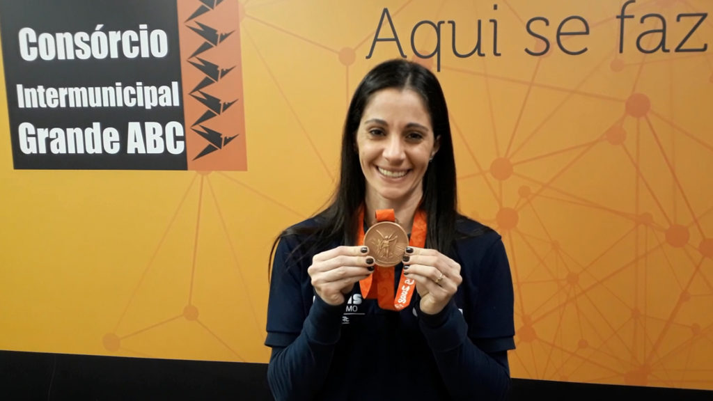 Em palestra no Grande ABC medalhista olímpica fala dos desafios para alcançar glória no esporte