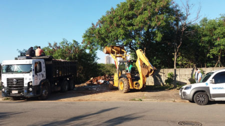 Com apoio do Centro de Operações Integradas Semasa intensifica combate ao descarte irregular de resíduos