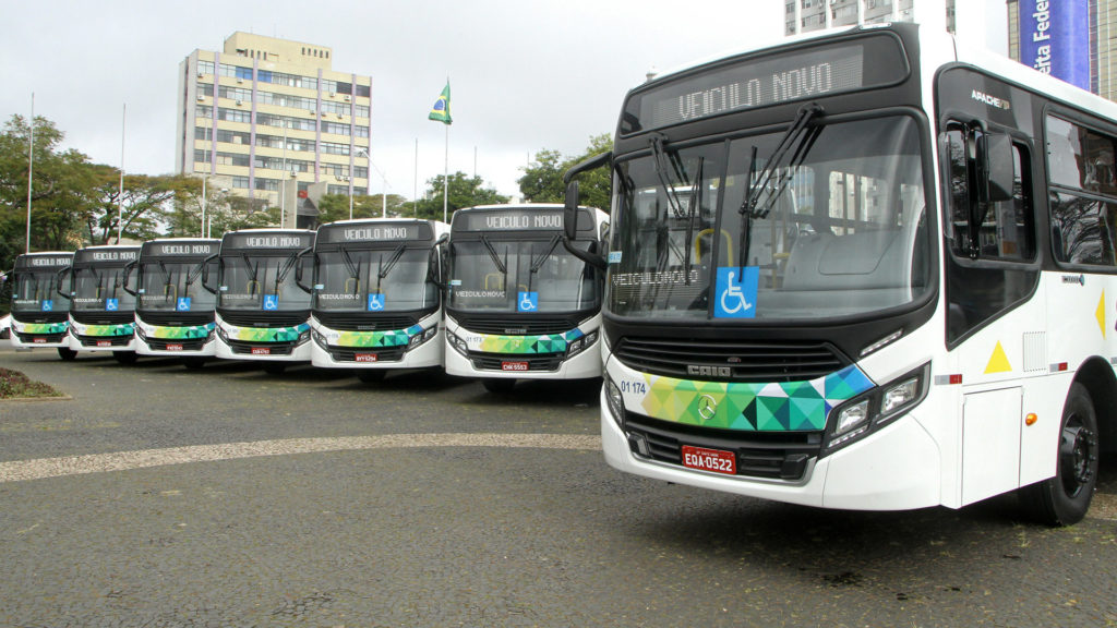 Santo André entrega 15 novos ônibus na primeira etapa de renovação da frota