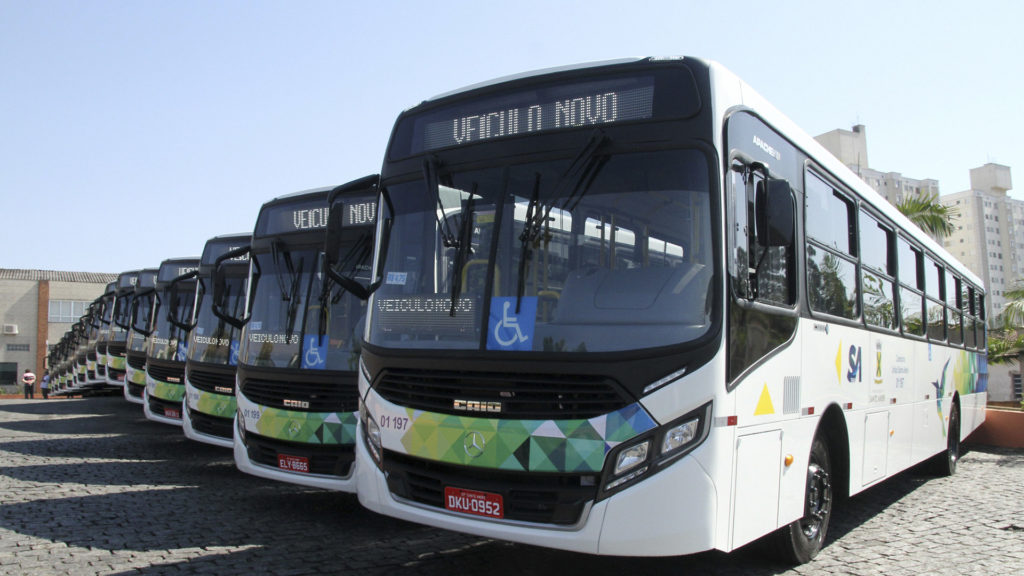 Santo André ganha 30 novos ônibus em apenas duas semanas