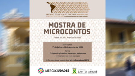 Santo André recebe inscrições para Mostra de Microcontos até 12 de agosto