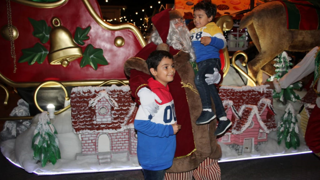 Papai Noel Sicredi em Ribeirão Pires