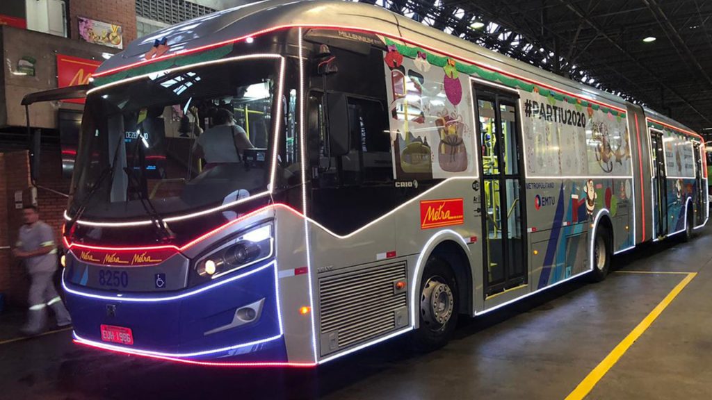 Ônibus de Natal da Concessionária Metra.