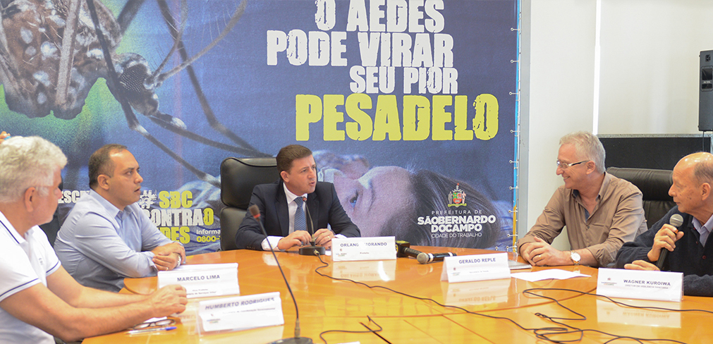 Prefeitura de São Bernardo intensifica trabalho na prevenção e no combate ao Aedes aegypti