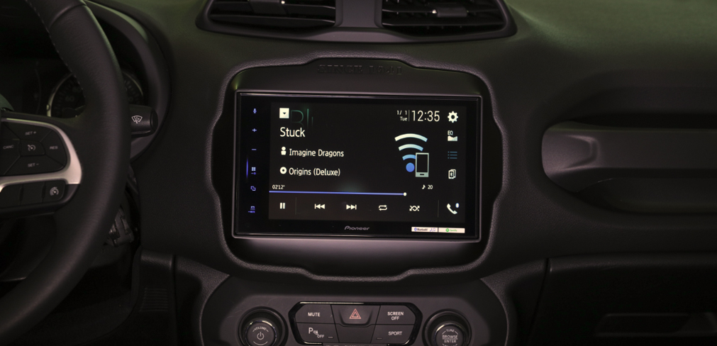 Jeep lovers contam com multimídia receiver exclusivo da Pioneer