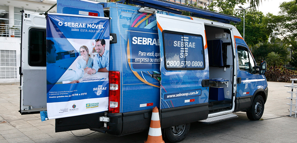 Sebrae Móvel atende na Praça Cardeal Arcoverde em São Caetano