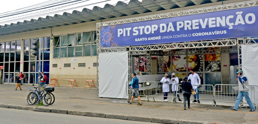 Santo André leva Pit Stop da Prevenção ao Terminal da Vila Luzita e estação de trem