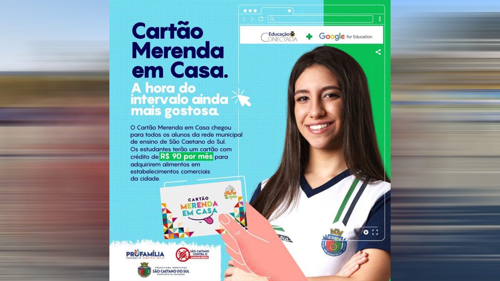 Cartão Merenda Escolar começa a ser distribuído nas escolas municipais de São Caetano