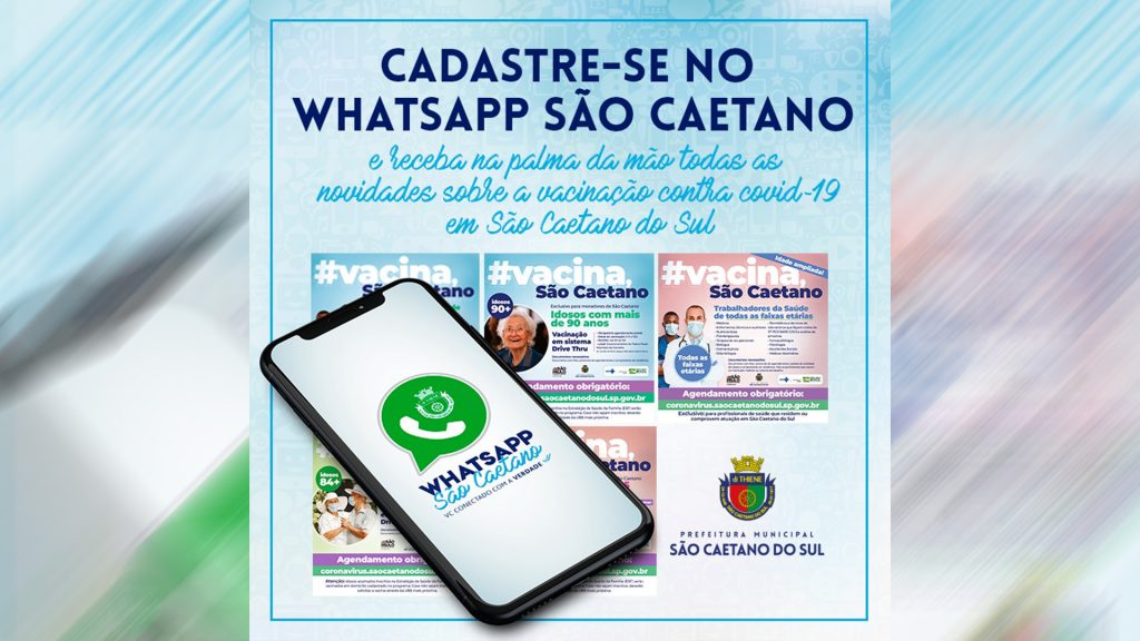 WhatsApp Sao Caetano leva informacao e novidades aos moradores