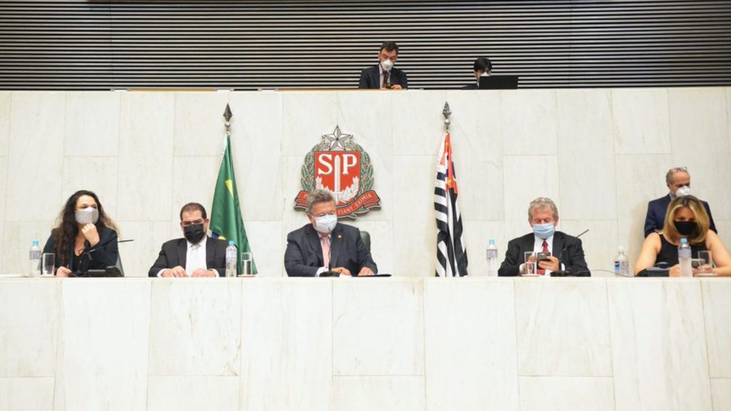 Deputado Carlao Pignatari e eleito presidente da Assembleia Legislativa de Sao Paulo