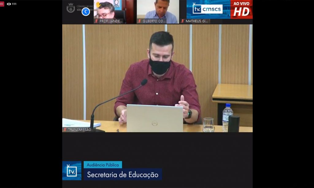 Educacao municipal de Sao Caetano presta contas em audiencia publica transmitida da Camara Municipal3