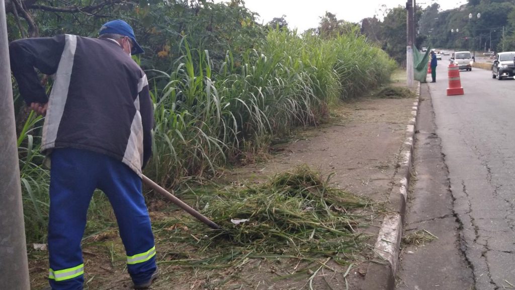 Zeladoria de Ribeirao Pires segue em ritmo acelerado