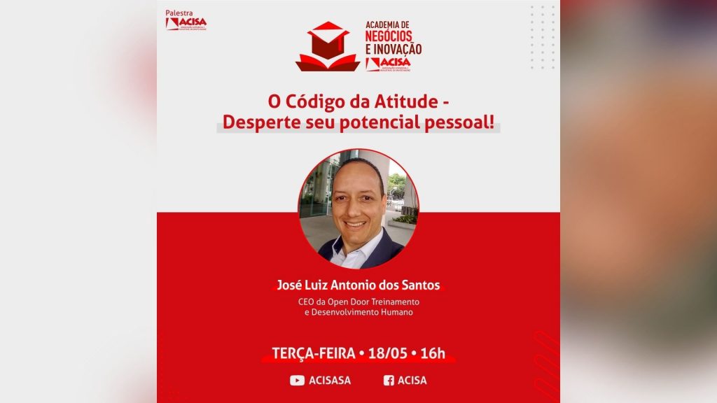 ACISA promove palestra com foco no sucesso profissional e pessoal