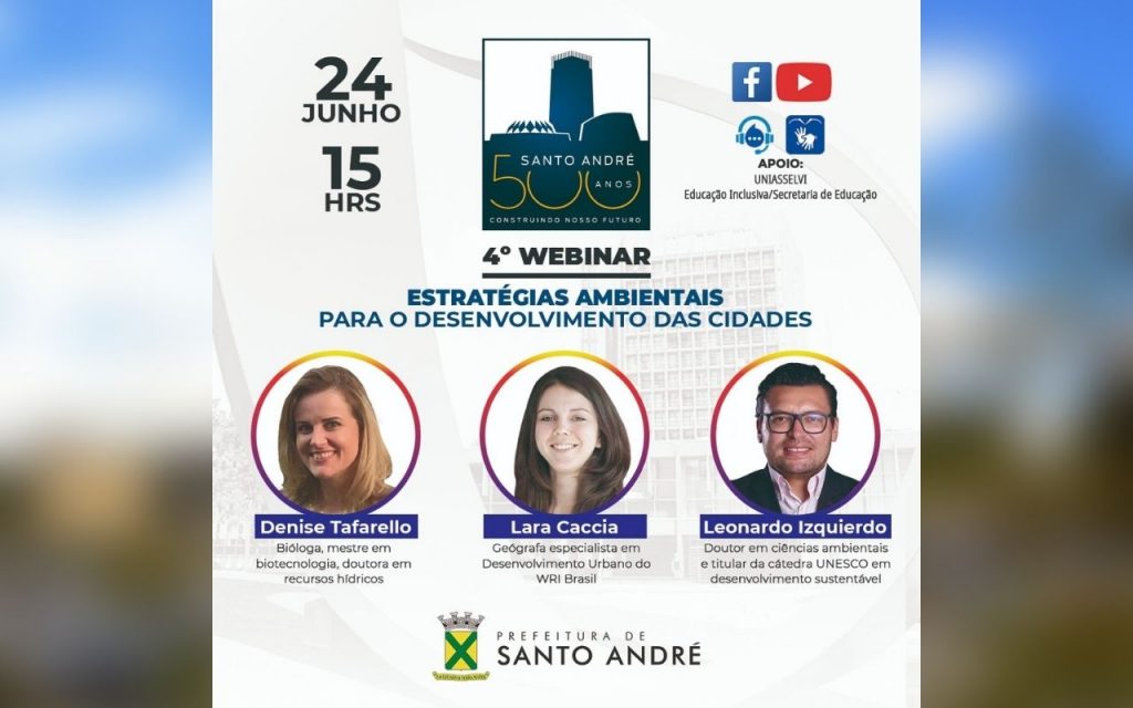 Santo André promove debate sobre estratégias ambientais para o desenvolvimento de cidades