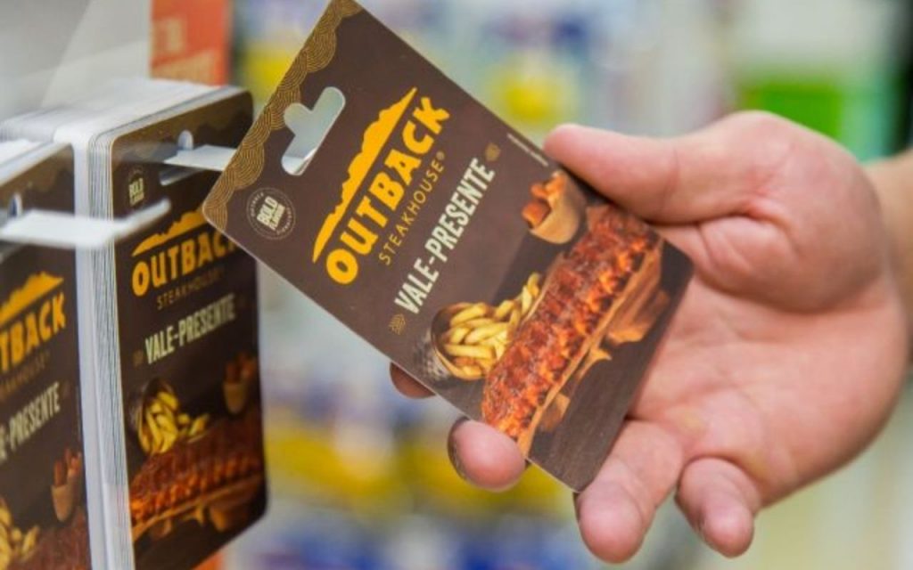 Outback amplia parceria com a Blackhawk Network Brasil para expandir pontos de venda de gift cards