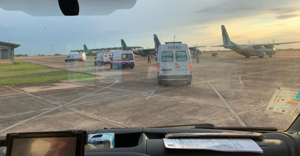 Hospital Santa Cecília recebe pacientes graves com Covid-19 de Mato Grosso do Sul