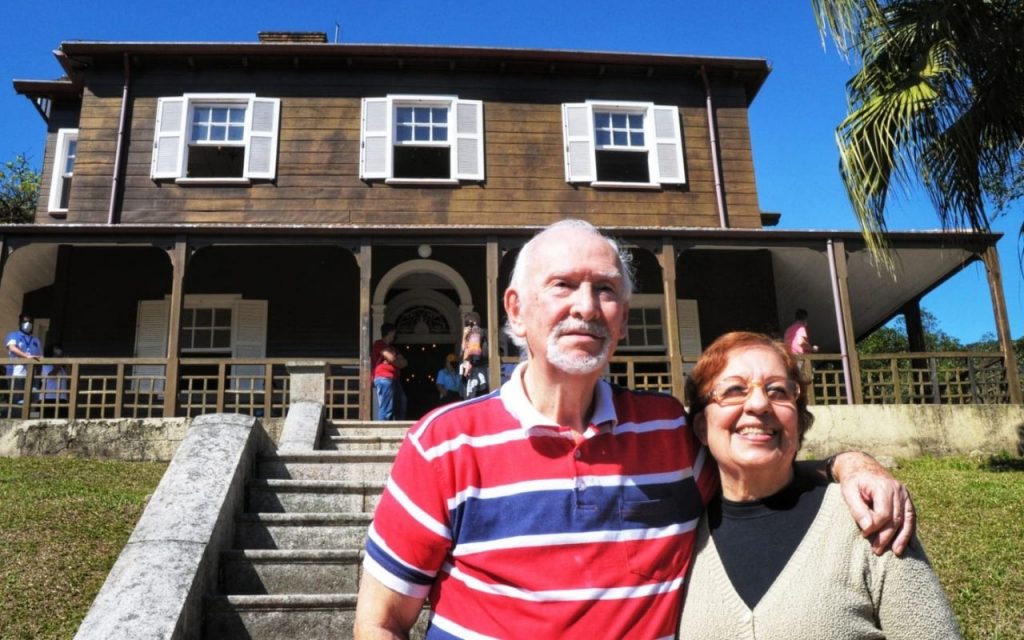 Paranapiacaba recebe visita de bisneto do engenheiro-chefe Frederic Mens