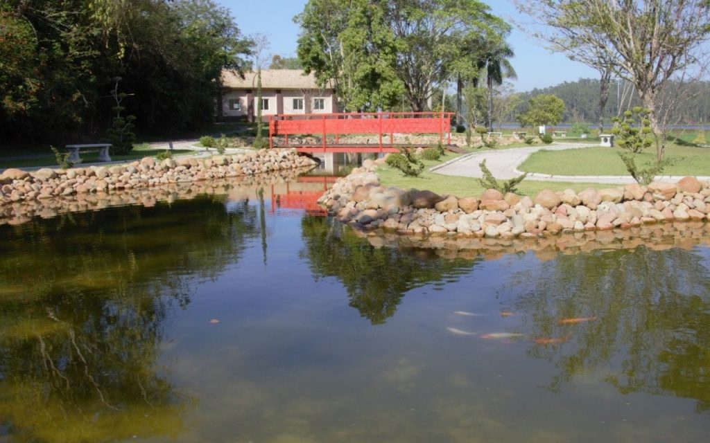 Ribeirão Pires está revitalizando lago do Parque Oriental