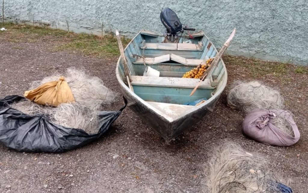 Guarda Ambiental de São Bernardo frustra pesca predatória na Represa Billings