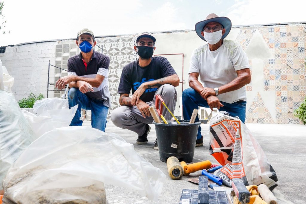 Espaços da cidade recebem intervenções de artistas contemplados no edital de artes urbanas da Lei Federal Aldir Blanc