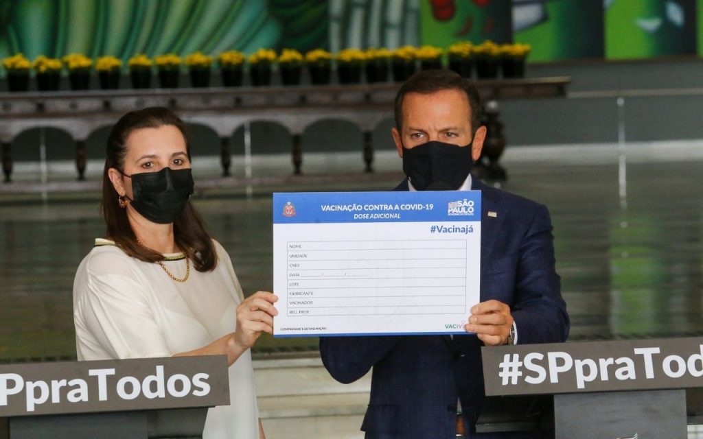 Governo de SP inicia 3ª dose para idosos no dia 6 de setembro